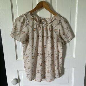 🌸Lauren Conrad Chiffon Top🌸